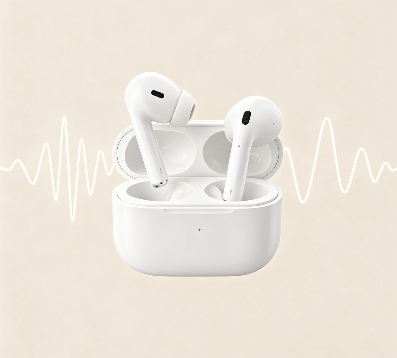 Wireless Bluetooth Earbuds Noise-Cancelling