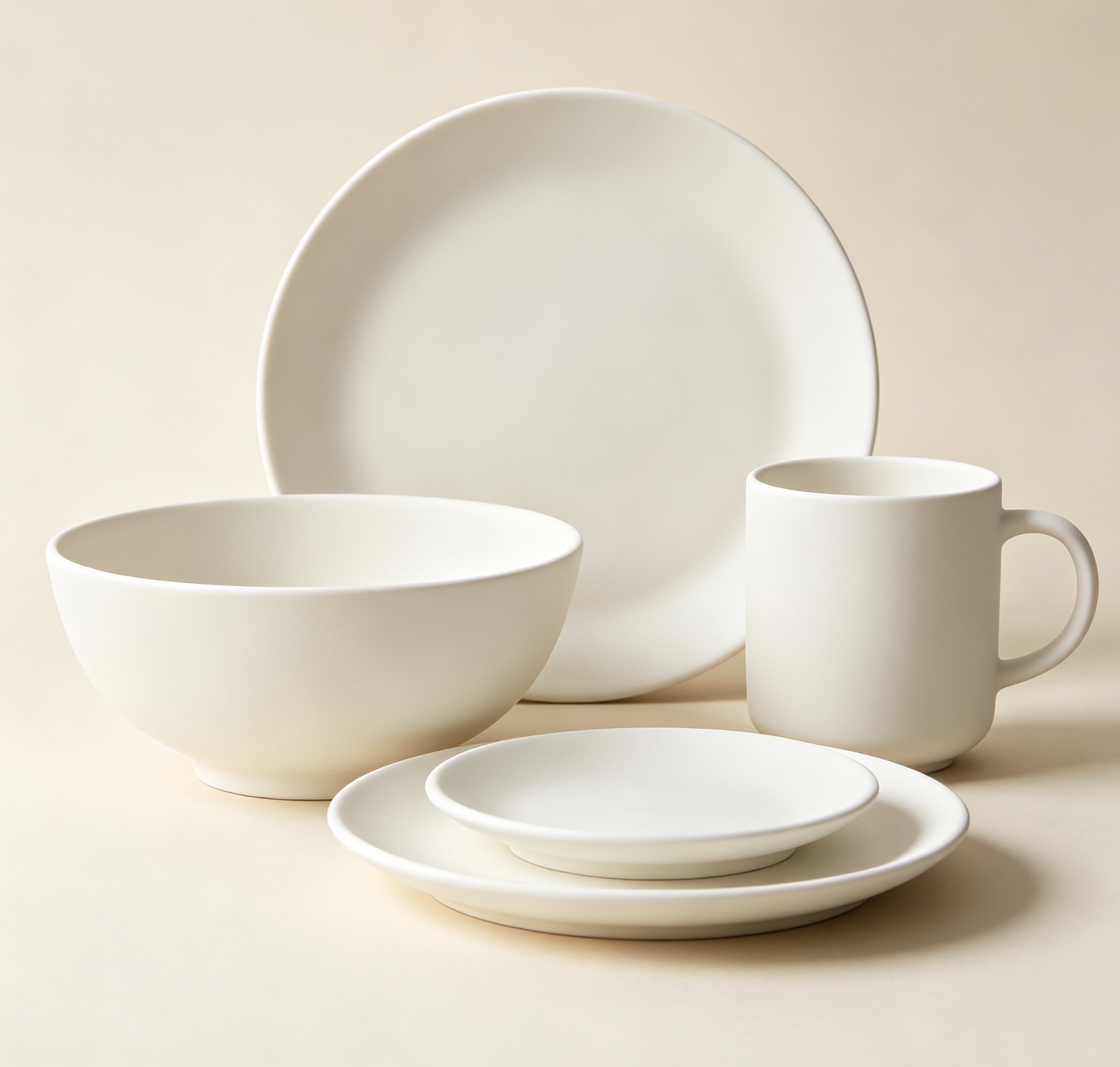 Minimalist Ceramic Tableware Set